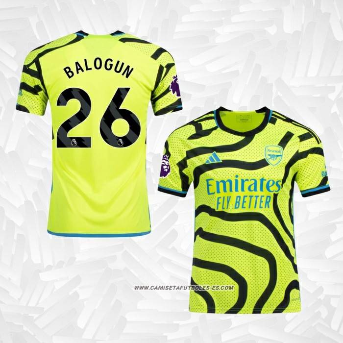 2ª Camiseta Arsenal Jugador Balogun 2023-2024